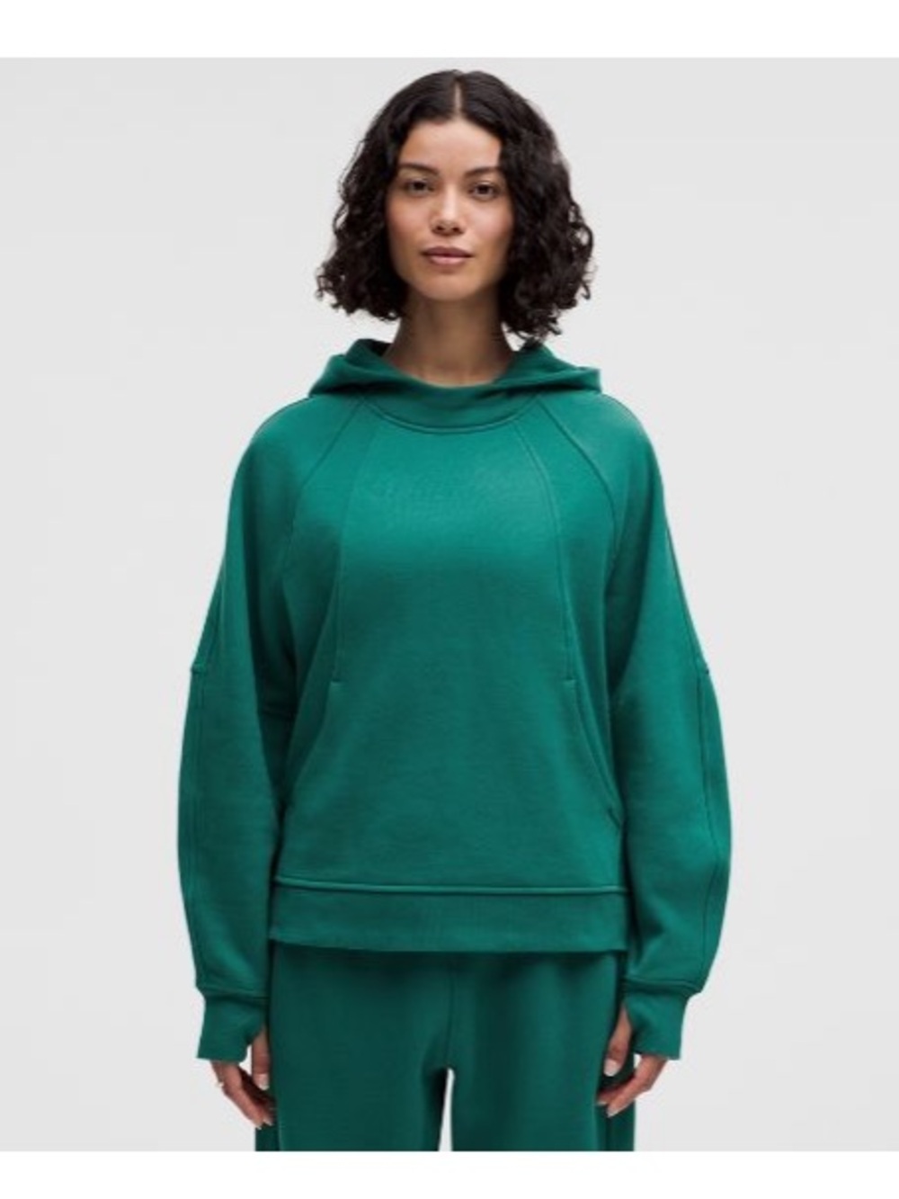 lululemon athletica scuba oversized side slit hoodie